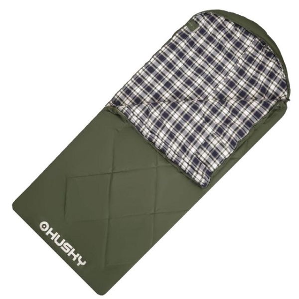 Спальный мешок-одеяло для кемпинга Husky Gary - 5C правый (комфорт -5)