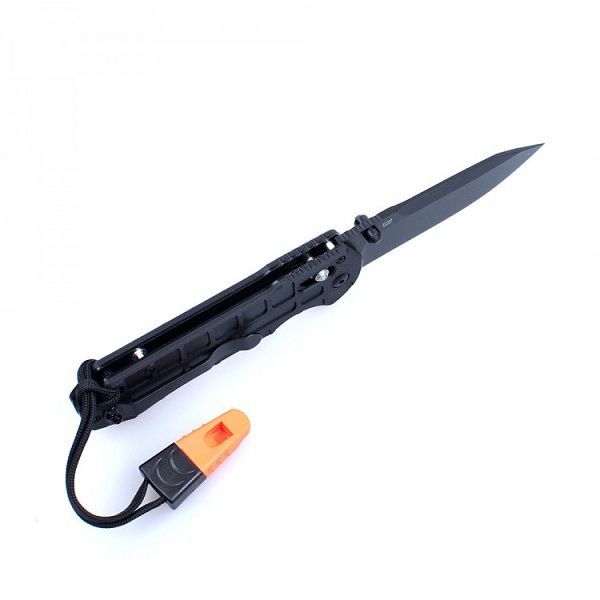 Ganzo - Нож с черным лезвием G7453P-WS