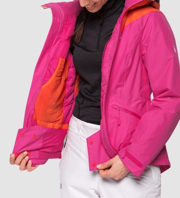 Jack Wolfskin - Яркая куртка для женщин Powder Mountain Jacket W