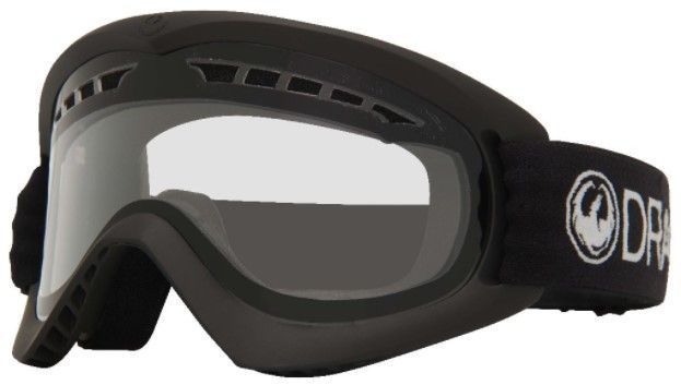 Горнолыжные очки Dragon Alliance DX (оправа Black, линза Clear)