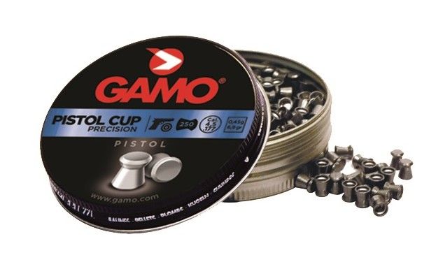 Gamo - Пули для пневматики упаковка 250 шт. Pistol Cup 4.5 мм