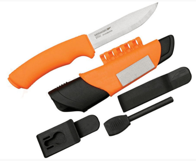 Прочный туристический нож Morakniv Survival Orange