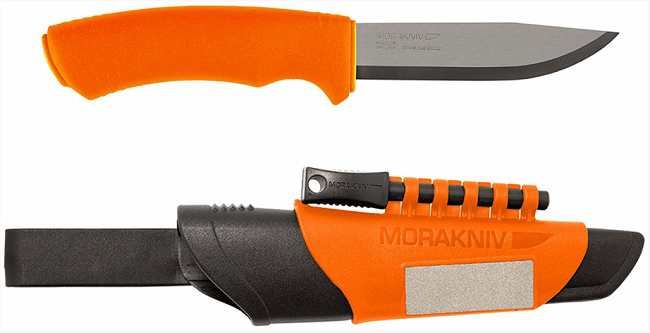 Прочный туристический нож Morakniv Survival Orange