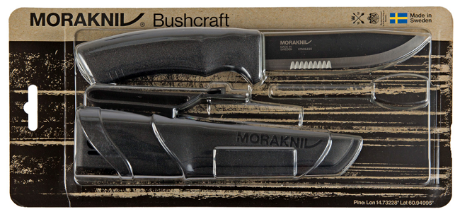 Походный нож Morakniv Bushcraft Black SRT
