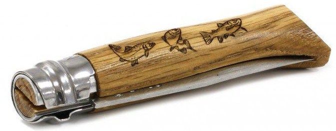 Нож с изображением Opinel №8 VRI Animalia