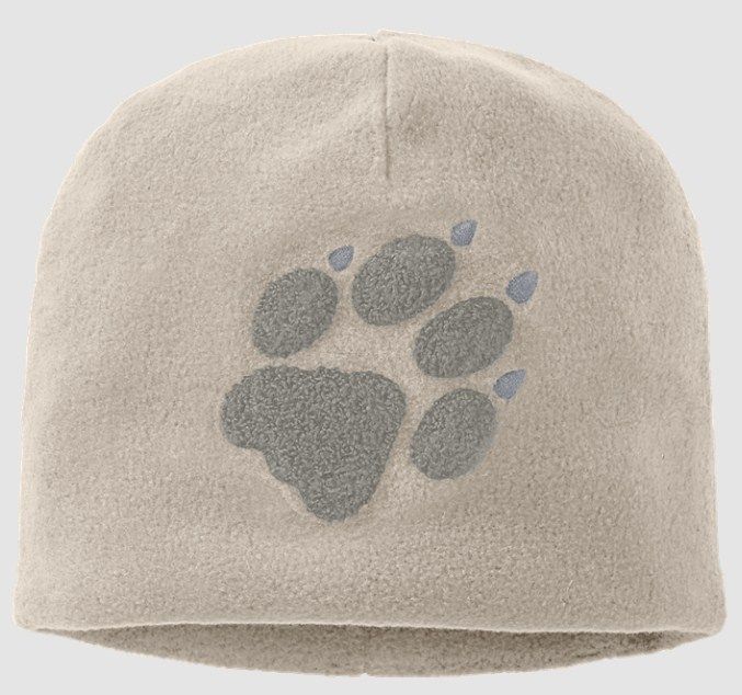 Стильная теплая шапка Jack Wolfskin Paw Hat