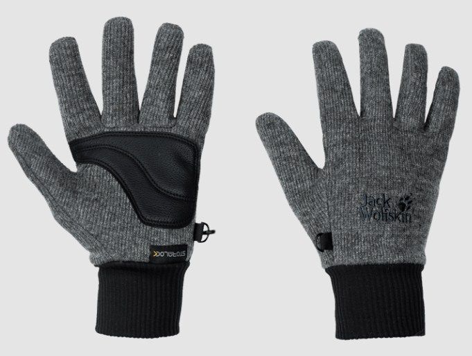 Удобные перчатки Jack Wolfskin Stormlock Knit Glove