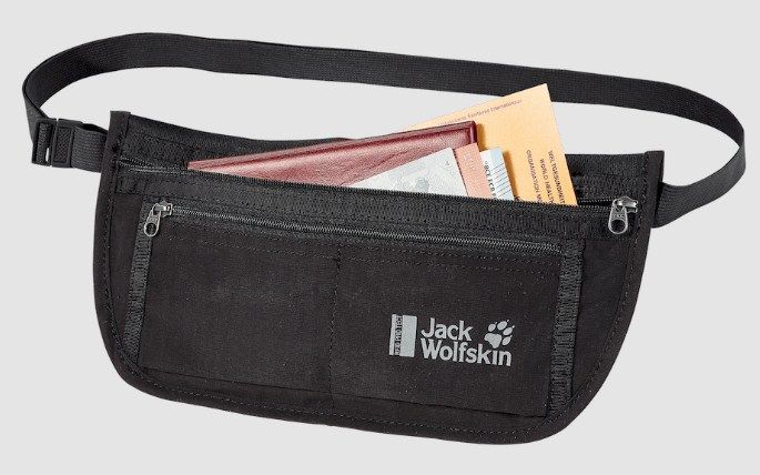 Стильная сумка на пояс Jack Wolfskin Document Belt Rfid