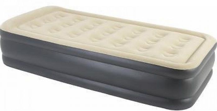 Матрас надувной со встроенным электро насосом Relax High Raised Luxe Air Bed Twin 196x97x47