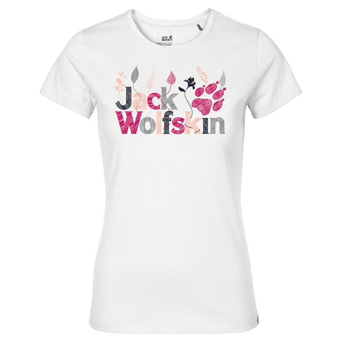 Jack Wolfskin — Футболка яркая Brand T Women
