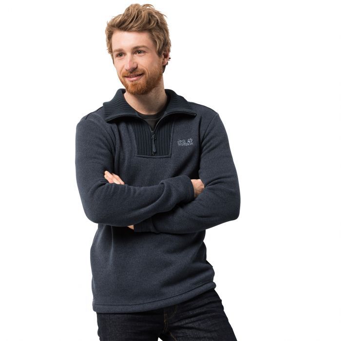 Повседневный мужской пуловер Jack Wolfskin Scandic pullover men