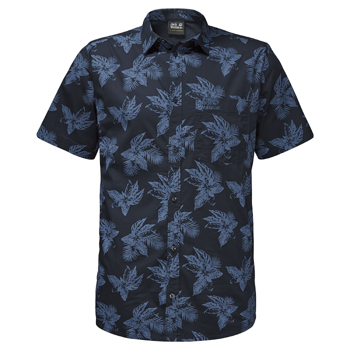 Jack Wolfskin — Рубашка с коротким рукавом HOT CHILI TROPICAL SHIRT