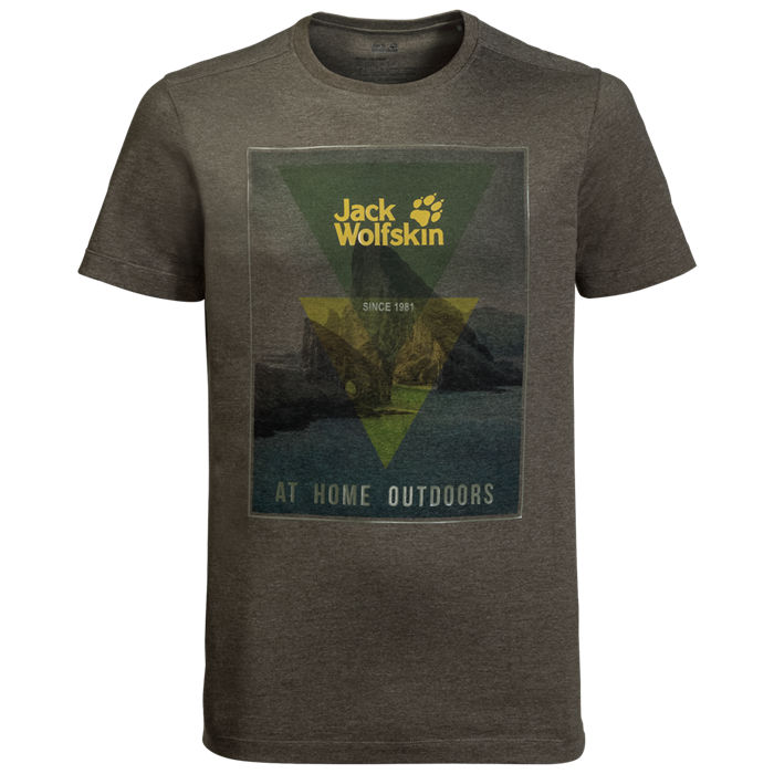 Jack Wolfskin — Футболка для мужчин Mountain T
