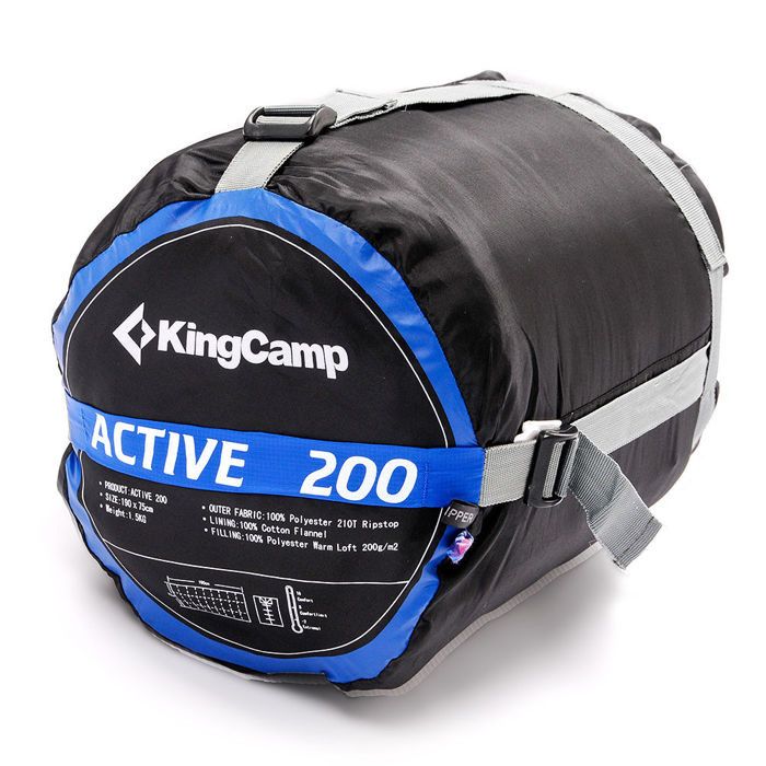 KingCamp - Спальник 3188 Active 200 (комфорт +8)
