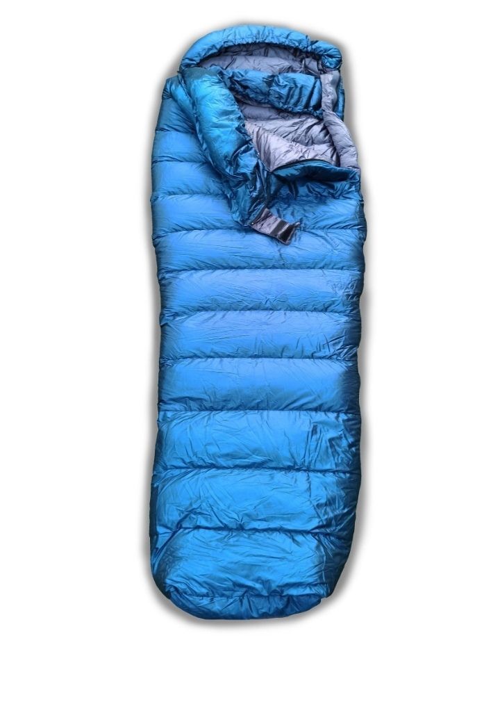 Пуховый спальный мешок с левой молнией Bercut Pamir (комфорт -15 °C)