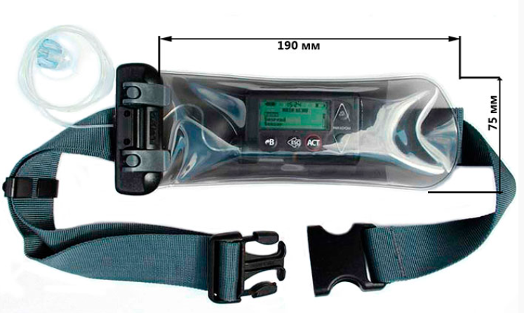 Aquapac - Водонепроницаемый чехол Connected Electronics Case 19х7.5 см