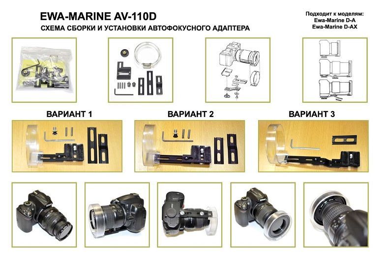 Ewa-Marine - Бокс для подводной фото-видео съемки D-AX