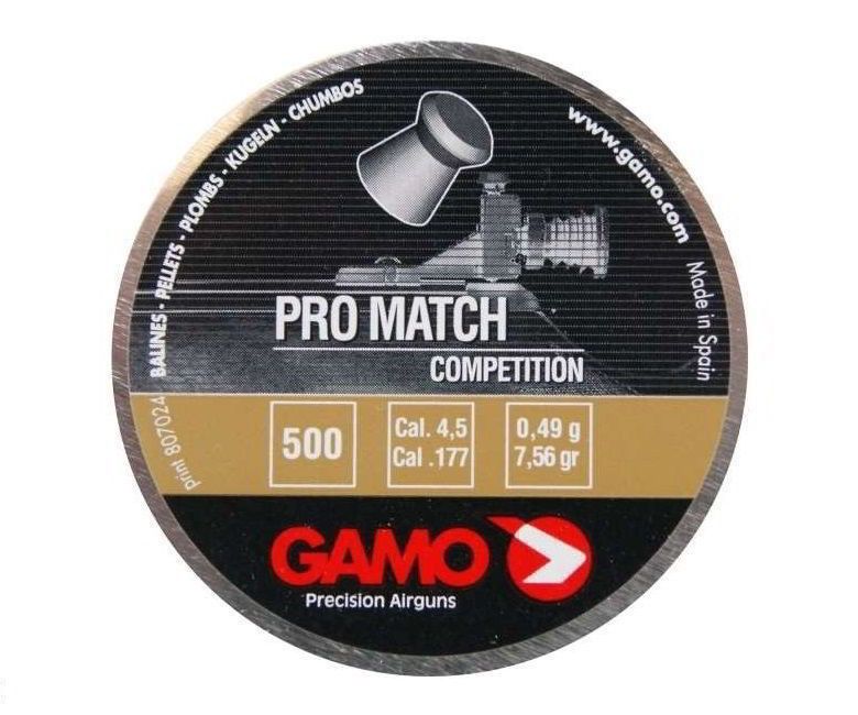 Gamo - Пневмопули 500 шт. Pro – Match 4.5 мм