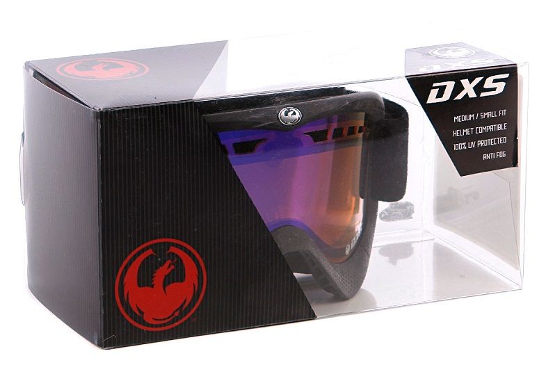 Dragon Alliance - Сноубордическая маска DXs (оправа Coal, линза Blue Ionized)