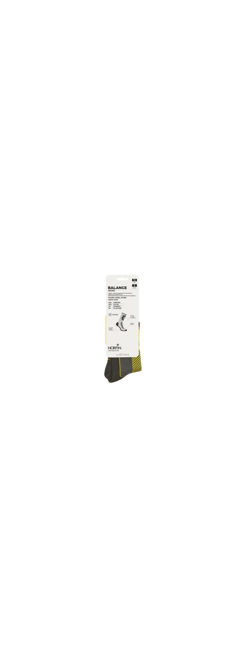 Носки Norfin T2A Balance Hiking Crew