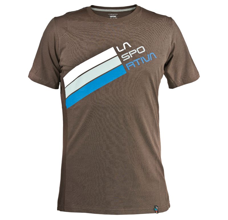 La Sportiva - Футболка хлопковая Stripe Logo T-Shirt М