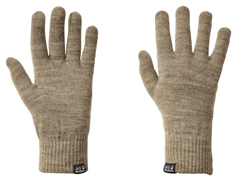 Jack Wolfskin — Перчатки трикотажные RIB GLOVE WOMEN