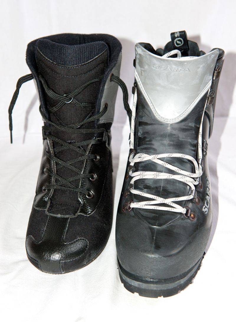 Scarpa - Двойные альпинистские пластиковые ботинки Vega
