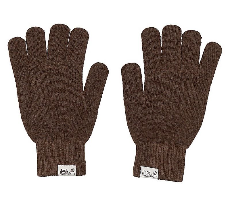 Jack Wolfskin — Перчатки трикотажные RIB GLOVE WOMEN