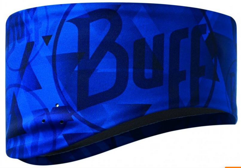 Buff - Многофункциональная повязка Windproof Headband Tip Logo Blue