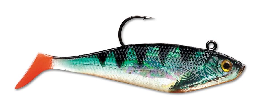 Виброхвост упаковка 3 штуки Storm Wildeye Swim Shad 04 25 гр