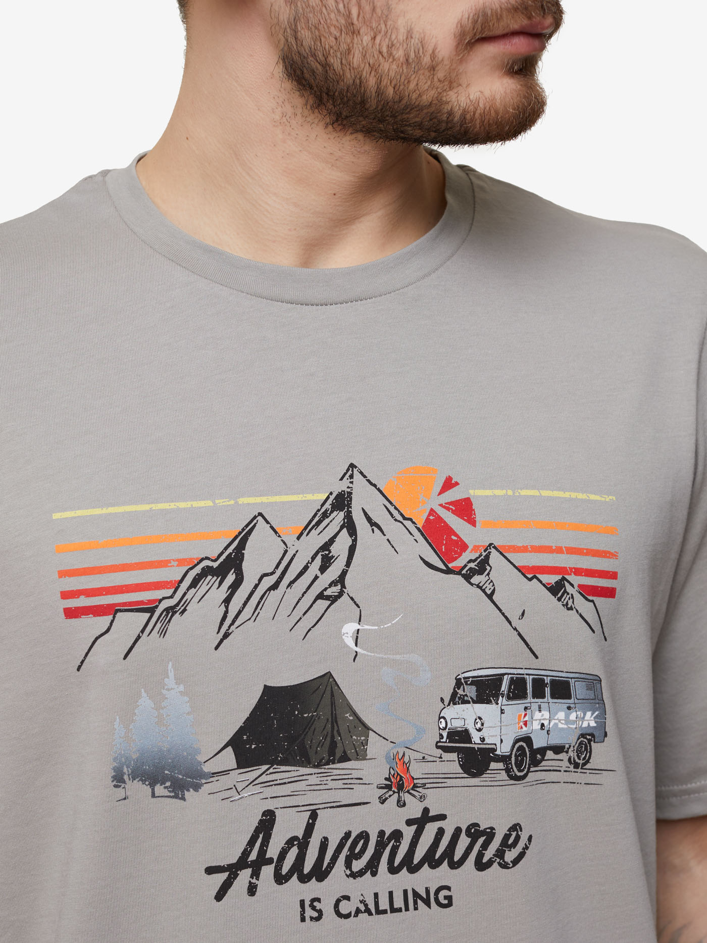 Лёгкая мужская футболка Bask Heritage
