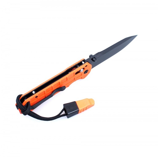 Ganzo - Нож с черным лезвием G7453P-WS