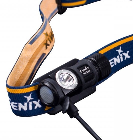 Туристический налобный фонарь Fenix HM50R