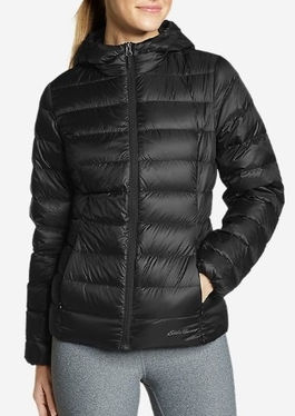 Eddie Bauer - Куртка-пуховик для девушек CirrusLite Down Hooded Jacket