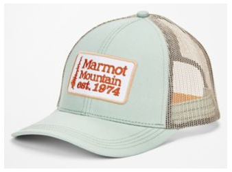 Легкая кепка Marmot Retro Trucker Hat