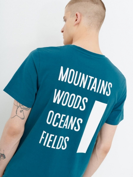 Футболка принтом на спине Outhorn Men's T-shirt