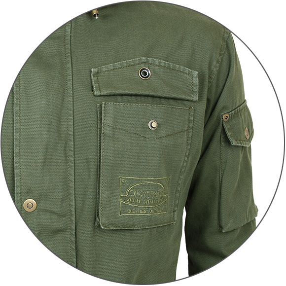 Куртка натуральная винтажная мужская Сплав Canvas Vintageintage