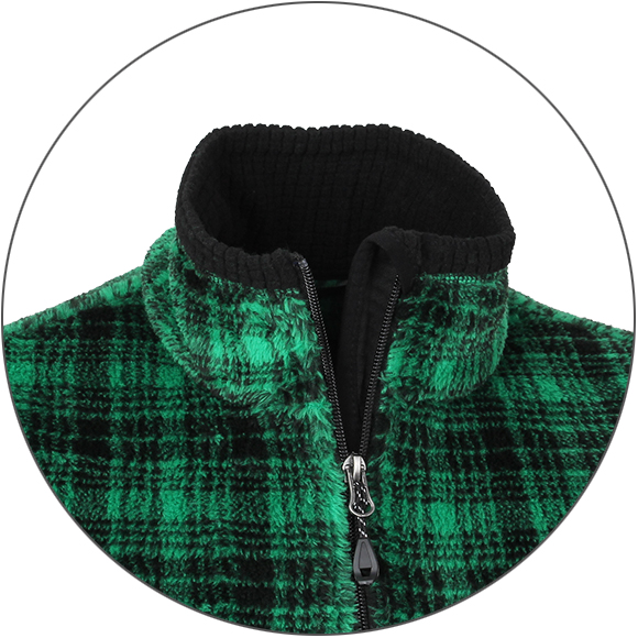 Куртка флисовая для мужчин Сплав Cell Polartec® High Loft™ клетка