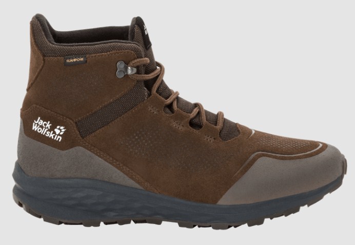 Мужские кроссовки из замши Jack Wolfskin Coogee Texapore WT Mid M