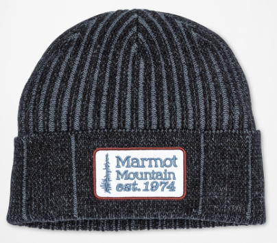 Мужская шапка с отворотом Marmot Retro Trucker Beanie