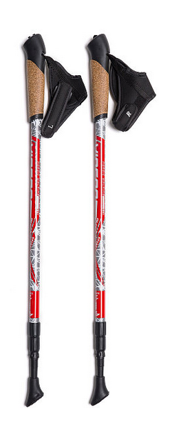 Vinson - Трехсекционные палки для скандинавской ходьбы P300
