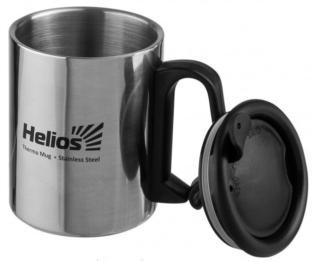 Термокружка удобная походная Helios HS.TK-007 0.35