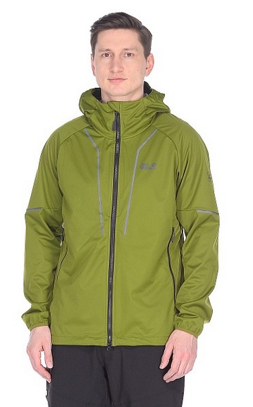 Jack Wolfskin - Куртка ветронепроницаемая мужская GREEN VALLEY JACKET MEN