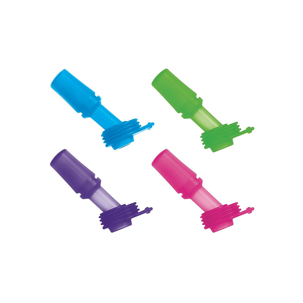 CamelBak - Набор цветных клапанов для туристических бутылок eddy Kids Accessory Bite Valve Multi-pack (4 шт.)