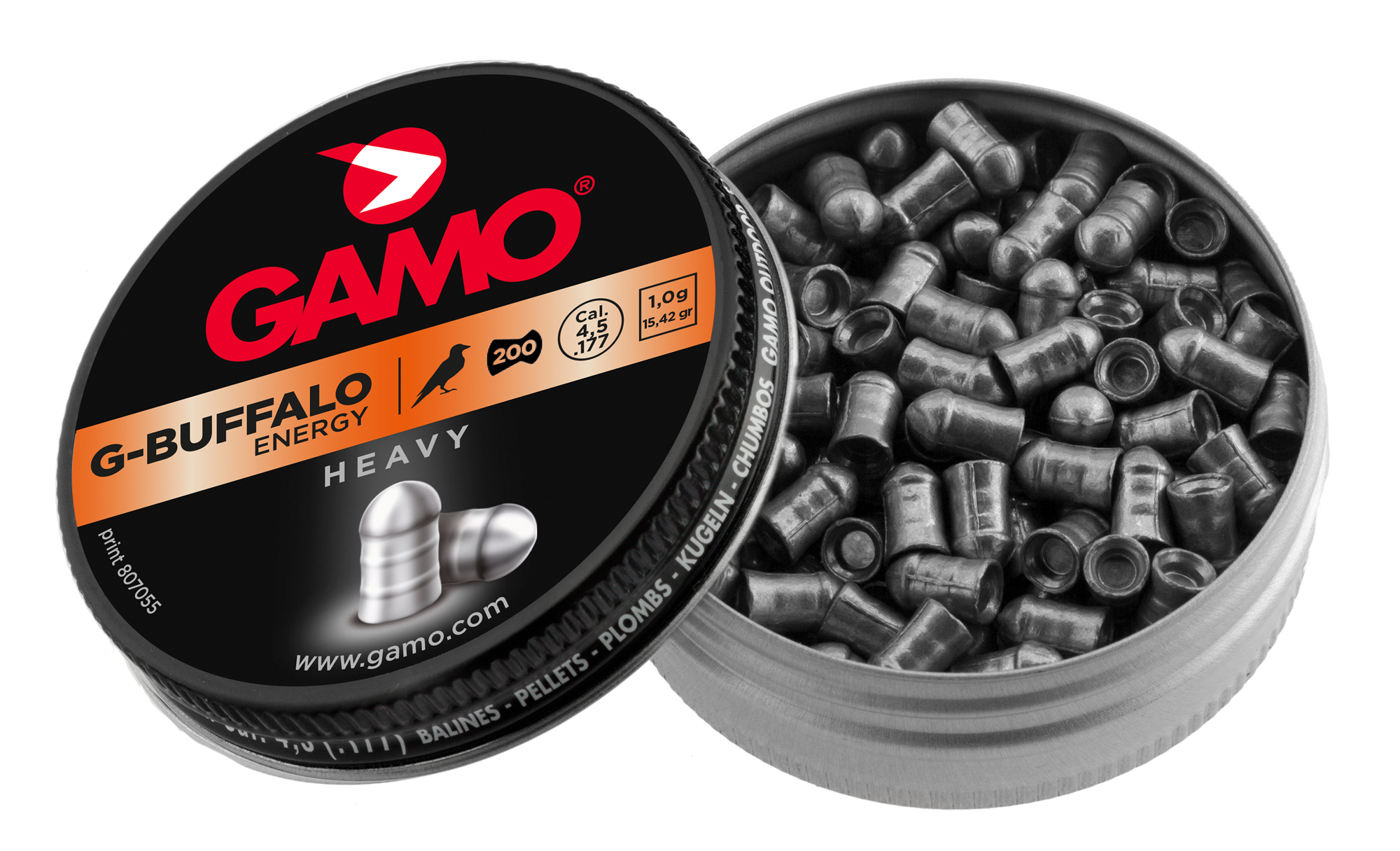 Gamo - Патроны пневматика упаковка 200 шт. G-Buffalo 4.5 мм