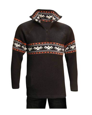 Фуфайка с подогревом  шерстяная RedLaika Arctic Merino Wool RL-TM-06 с флисом