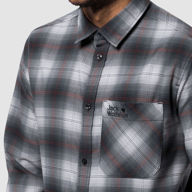 Теплая рубашка Jack Wolfskin Light Valley Shirt