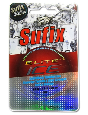 Sufix - Леска монофильная качественная Sufix Elite Ice 50м
