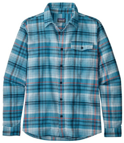 Patagonia - Классическая мужская рубашка L/S LW Fjord Flannel