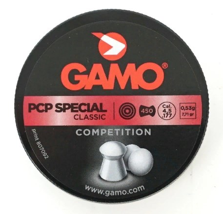 Gamo - Пули для пневматического оружия упаковка 450 шт. Pcp Special 4.5 мм